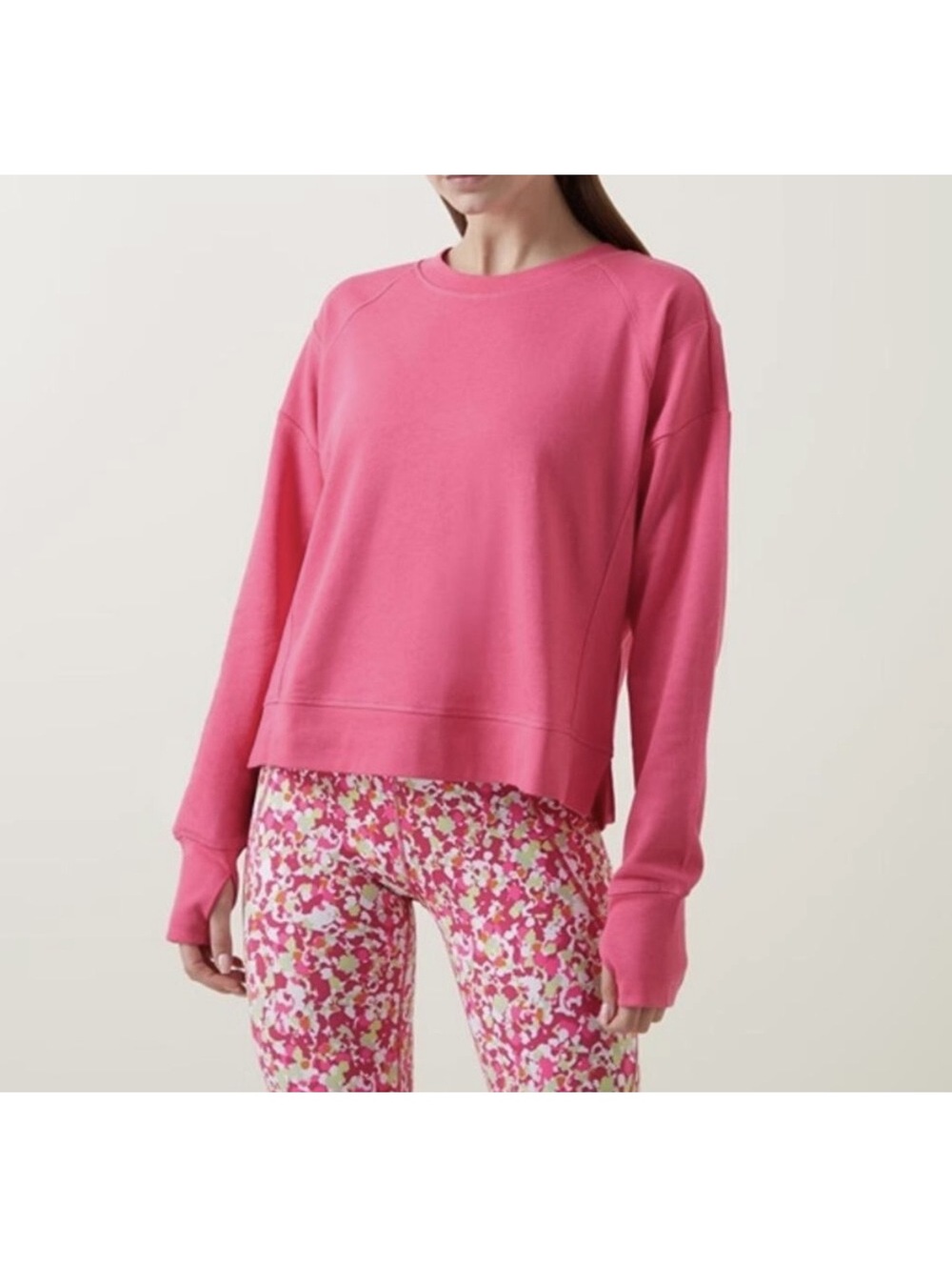 Sweaty Betty After Class crop organic sweatshirt